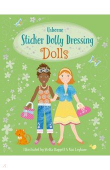 Dolls. Sticker Dolly Dressing