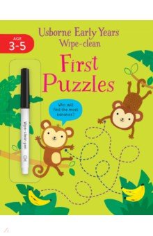 Early Years Wipe-Clean First Puzzles