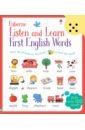 Taplin Sam Listen and Learn. First English Words 26pcs set english alphabet cards kids learn english word card for children learning english educational book