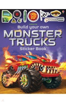 Build Your Own Monster Trucks Sticker Book