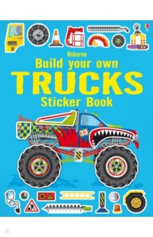 Build Your Own Trucks Sticker Book