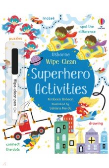 Robson Kirsteen - Wipe-Clean Superhero Activities