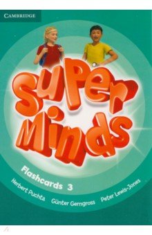 Обложка книги Super Minds. Level 3. Flashcards, pack of 83, Puchta Herbert, Gerngross Gunter, Lewis-Jones Peter