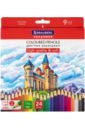 Обложка Карандаши цветные Академия, 24 цвета