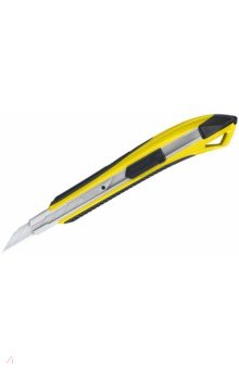 Нож канцелярский Razzor 300, 9 мм, желтый