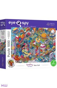 Puzzle-1000 Глаз-шпион, Нью-Йорк Trefl