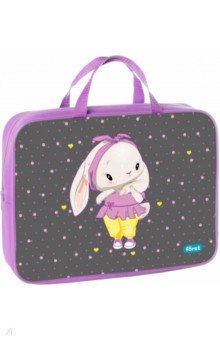 

Папка с ручками Grey bunny, А4