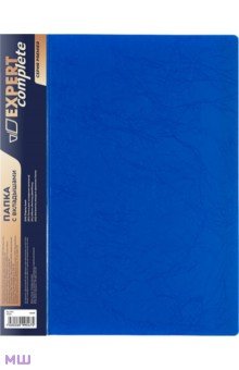 Папка с вкладышами Premier, А4, 10 листов, синяя