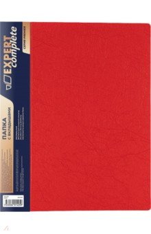 Папка с вкладышами Premier, А4, 40 листов, красная