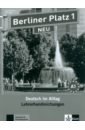 Berliner Platz 1 NEU. Deutsch im Alltag. Lehrerhandbuch neu