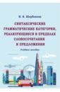 Синтаксические грамматические категории, реализующиеся в пределах словосочетания и предложения - Щербакова Ирина Владимировна