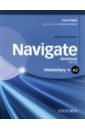 Обложка Navigate. A2 Elementary. Workbook with key + CD