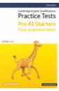 Cliff Petrina Cambridge English Qualifications Young Learners Practice Tests Pre A1 Starters Pack cambridge english young learners starters 1 for revised exam from 2018 cd