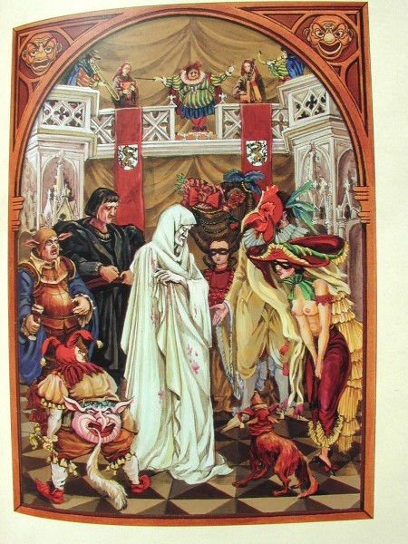 Иллюстрация 2 из 58 для Маска Красной Смерти - Эдгар По | Лабиринт - книги. Источник: Лабиринт