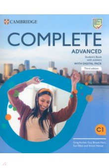 Archer Greg, Brook-Hart Guy, Elliot Sue - Complete. Advanced. Third Edition. Student's Book with Answers with Digital Pack