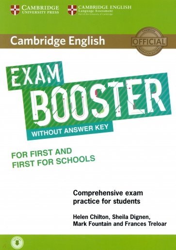 Cambridge English Exam Booster for First and First for Schools. Without Answer Key. With Audio