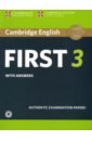 Cambridge English First 3. Student's Book with Answers with Audio cambridge english first 1 without answers first certificate in english authentic examination papers from cambridge english language assessment
