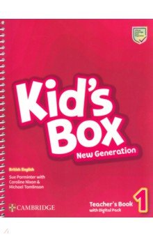 Parminter Sue, Nixon Caroline, Tomlinson Michael - Kid's Box New Generation. Level 1. Teacher's Book with Digital Pack