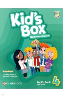 Nixon Caroline, Tomlinson Michael - Kid's Box New Generation. Level 4. Pupil's Book with eBook