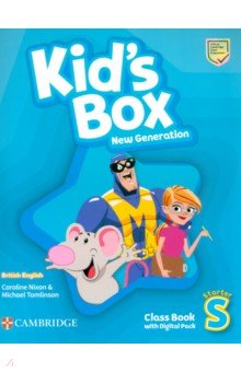 Nixon Caroline, Tomlinson Michael - Kid's Box New Generation. Starter. Class Book with Digital Pack