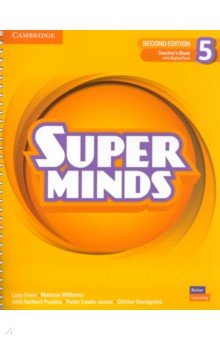 Frino Lucy, Puchta Herbert, Williams Melanie - Super Minds. 2nd Edition. Level 5. Teacher's Book with Digital Pack