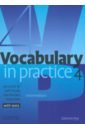 Pye Glennis Vocabulary in Practice 4. Intermediate. 40 units of study vocabulary exercises with tests