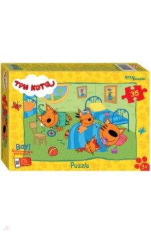 Мозаика Puzzle-35 Три кота. New 2