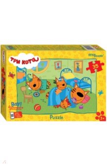 Мозаика Puzzle-35 Три кота. New 2 Степ Пазл