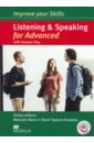 Mann Malcolm, Taylore-Knowles Steve Improve your Skills for Advanced. Listening & Speaking. Student's Book with key and MPO + CD Pack craven miles cambridge english skills real listening and speaking level 4 with answers and audio cds