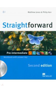 Straightforward. Pre-intermediate. Second Edition. Workbook with answer key +CD