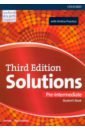 Falla Tim, Davies Paul A Solutions. Third Edition. Pre-Intermediate. Student's Book and Online Practice Pack falla tim davies paul a solutions pre intermediate workbook