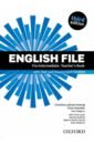 Latham-Koenig Christina, Oxenden Clive, Seligson Paul English File. Third Edition. Pre-intermediate. Teacher's Book with Test and Assessment CD-ROM report file a4 clear front report covers project file with fasteners for school office 12 pcs blue