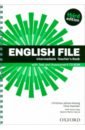 Latham-Koenig Christina, Oxenden Clive, Lowy Anna English File. Third Edition. Intermediate. Teacher's Book with Test and Assessment CD-ROM report file a4 clear front report covers project file with fasteners for school office 12 pcs red