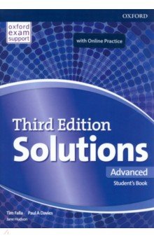 Обложка книги Solutions. Third Edition. Advanced. Student's Book and Online Practice Pack, Falla Tim, Davies Paul A, Hudson Jane