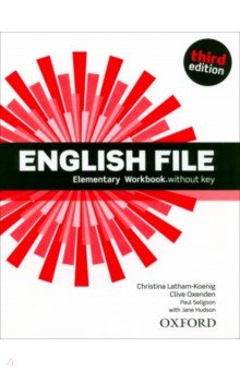 English File. Third Edition. Elementary. Workbook without key