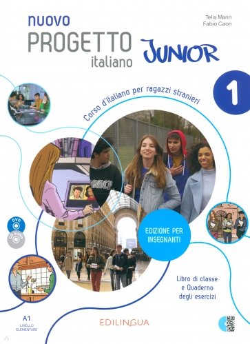 Nuovo Progetto italiano Junior 1. Libro + Quaderno degli esercizi. Edizione per insegnanti +DVD, +CD