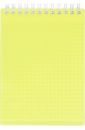 Обложка Блокнот Line Neon, желтый, А6, 80 листов, клетка