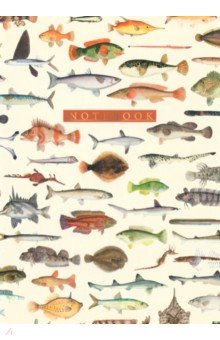 Книжка записная Рыбы, А6+, 64 листа Академия Холдинг