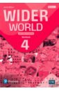 Williams Damian Wider World. Second Edition. Level 4. Workbook with App davies amanda williams damian wider world second edition level 3 workbook with app