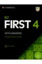 Обложка B2 First 4. Student’s Book with Answers with Audio with Resource Bank. Authentic Practice Tests