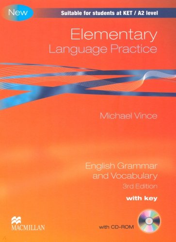 Language Practice : Elementary : English Grammar and Vocabulary : 3rd Edition : With key (+CD)