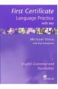 Vince Michael Language Practice: First Certificate with key certificate