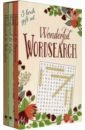 Saunders Eric Wonderful Wordsearch. 3 book gift set charming wordsearch colour in the beautiful pictures