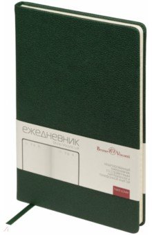 Ежедневник недатированный Loft, зеленый, А5, 136 листов