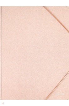 Папка с резинкой Glitter Shine, розовая, А4