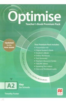 Optimise. Updated. A2. Teacher s Book Premium Pack