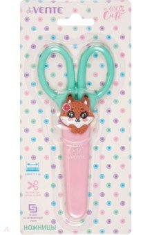 Ножницы детские 100% Cute. Fox, 13,5 см