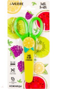 Ножницы детские Tutti-Frutti. Lemon, 13,5 см