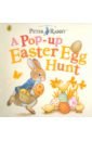 Potter Beatrix Easter Egg Hunt. Pop-up Book 50 100pcs happy easter rabbit eggs wooden craft easter decorations home party diy wood chips hanging ornaments natural handcraft
