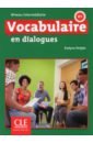 Sirejols Evelyne Vocabulaire en dialogues. Niveau intermédiaire. B1 + CD poulenc dialogues des carmé